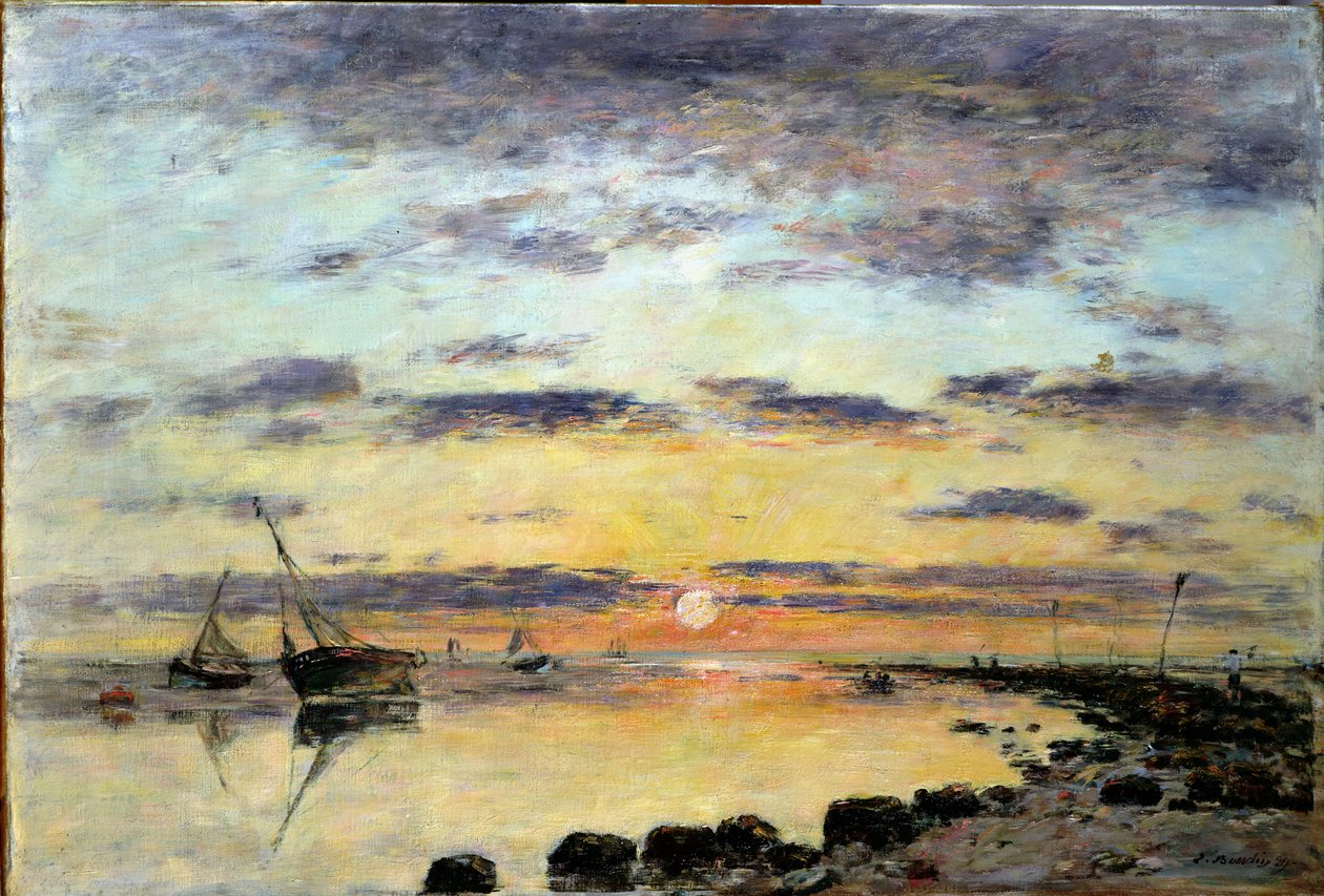 Hawr, 1889 r. autorstwa Eugene Louis Boudin