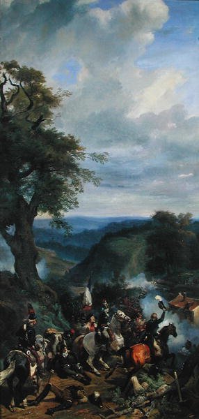 Bitwa pod Argonne, wrzesień 1792 autorstwa Eugene Louis Lami