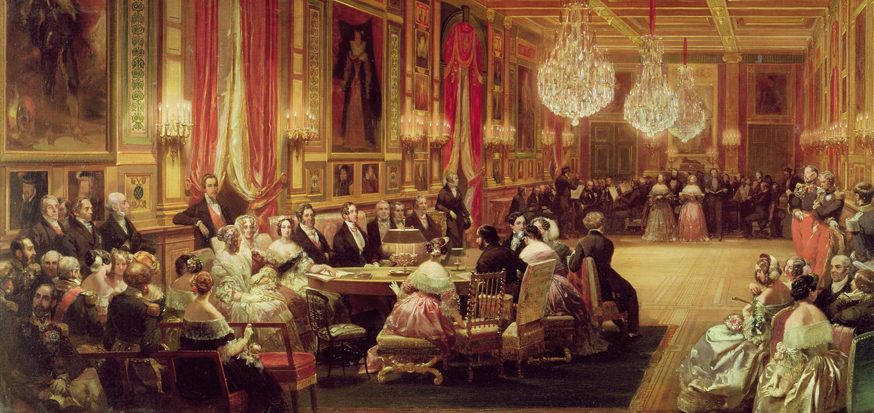 Koncert w Galerie des Guise w Chateau d