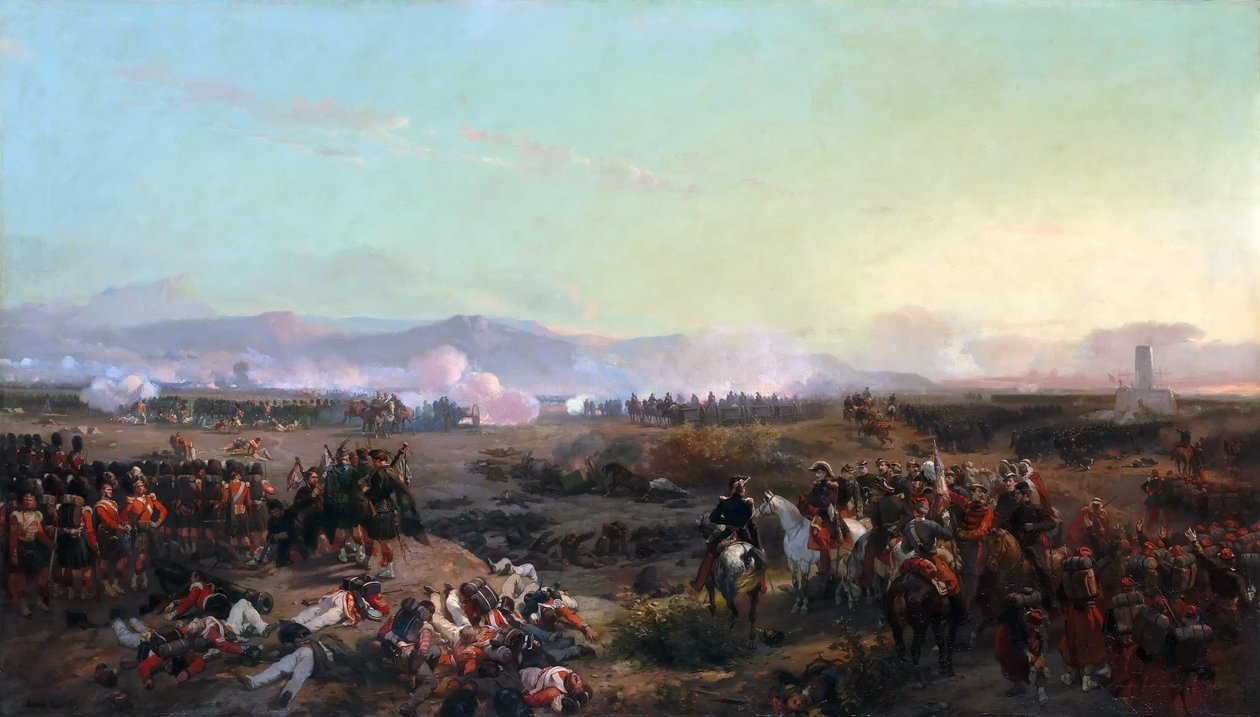 Bitwa pod Almą 20 września 1854 r. autorstwa Eugene Louis Lami