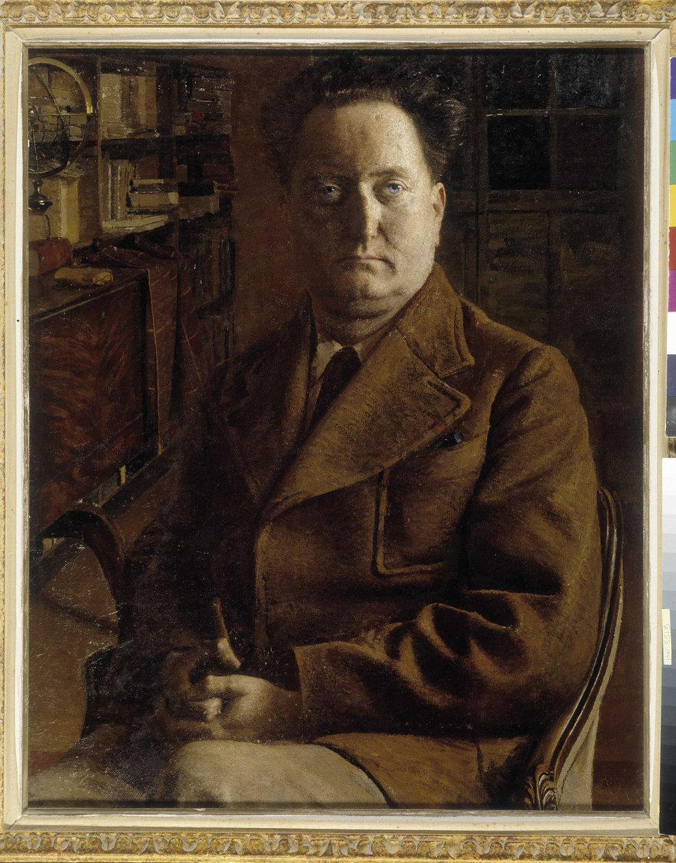 Portret pisarza Jean Giono (1895-1970) autorstwa Eugene Martel