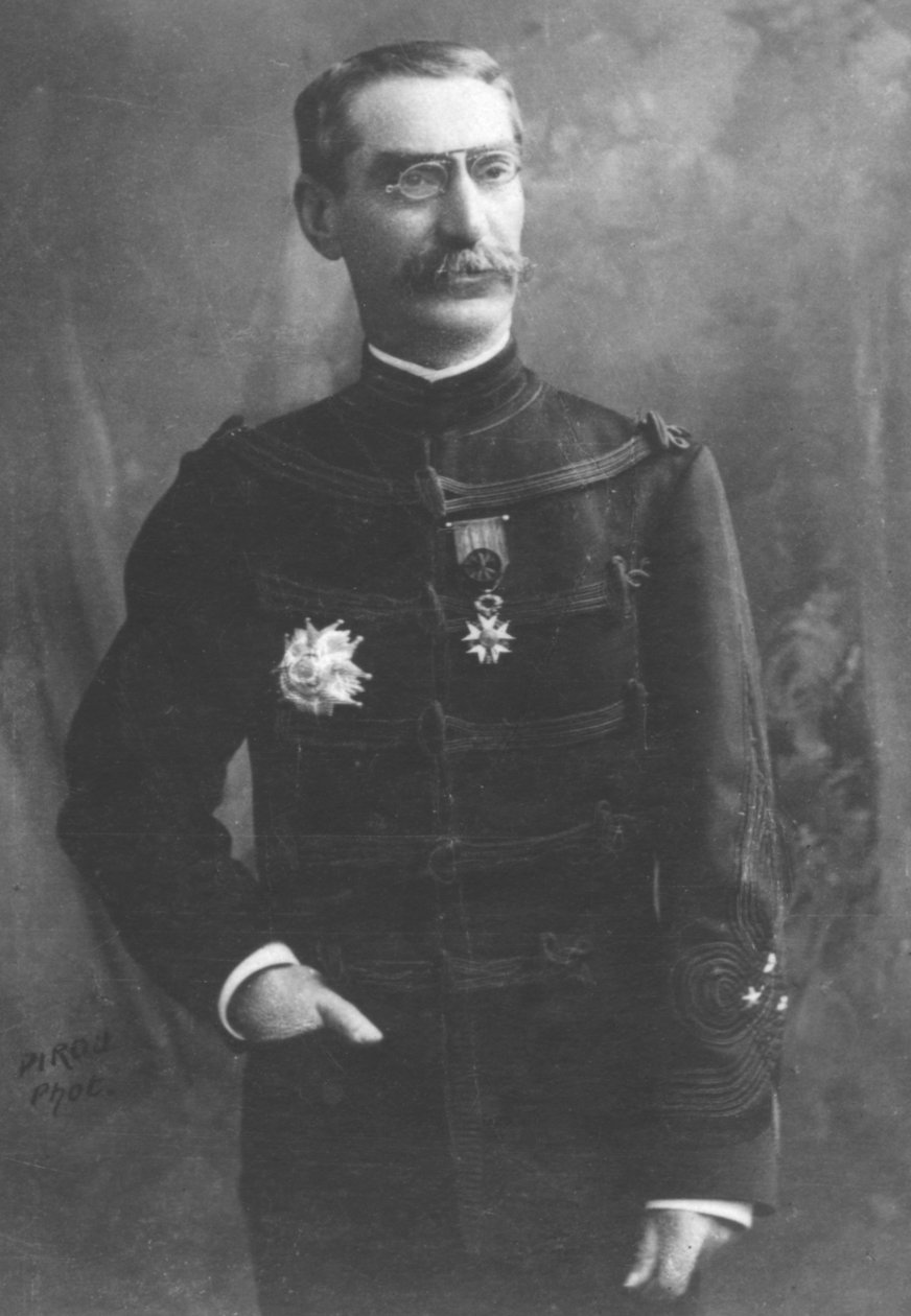 Generał Gallieni, ok. 1893 r. autorstwa Eugene Pirou