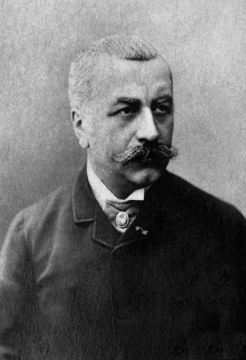 Louis Andrieux, ok. 1885-1900 (zdjęcie czarno-białe) autorstwa Eugene Pirou