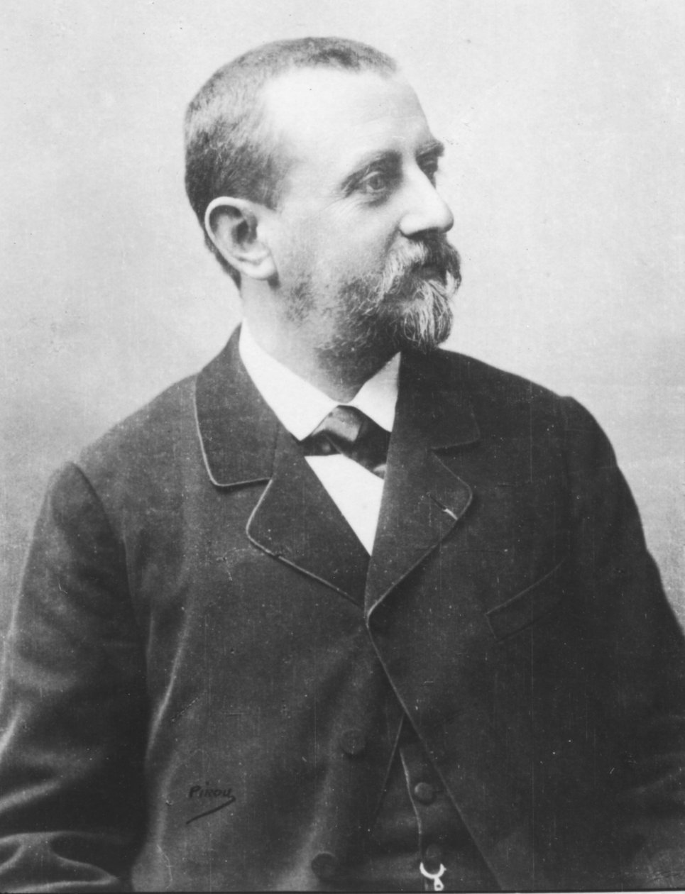 Kupiec, c1893 autorstwa Eugene Pirou