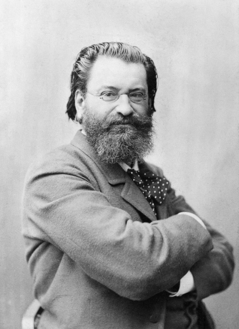 Portret Edouarda Drumonta autorstwa Eugene Pirou