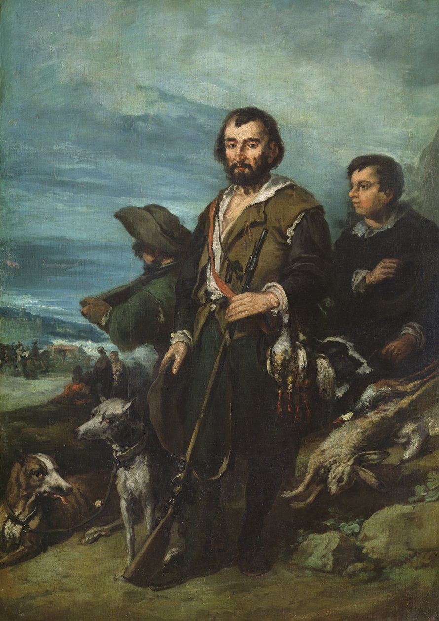Łowca, 1862 autorstwa Eugenio Lucas Velázquez