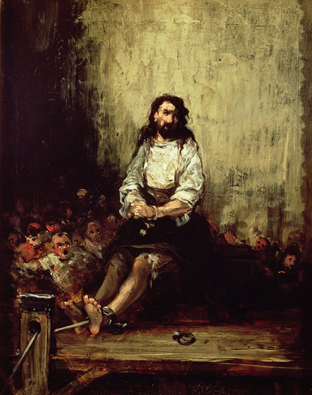 Ofiara tortur autorstwa Eugenio Lucas Velázquez