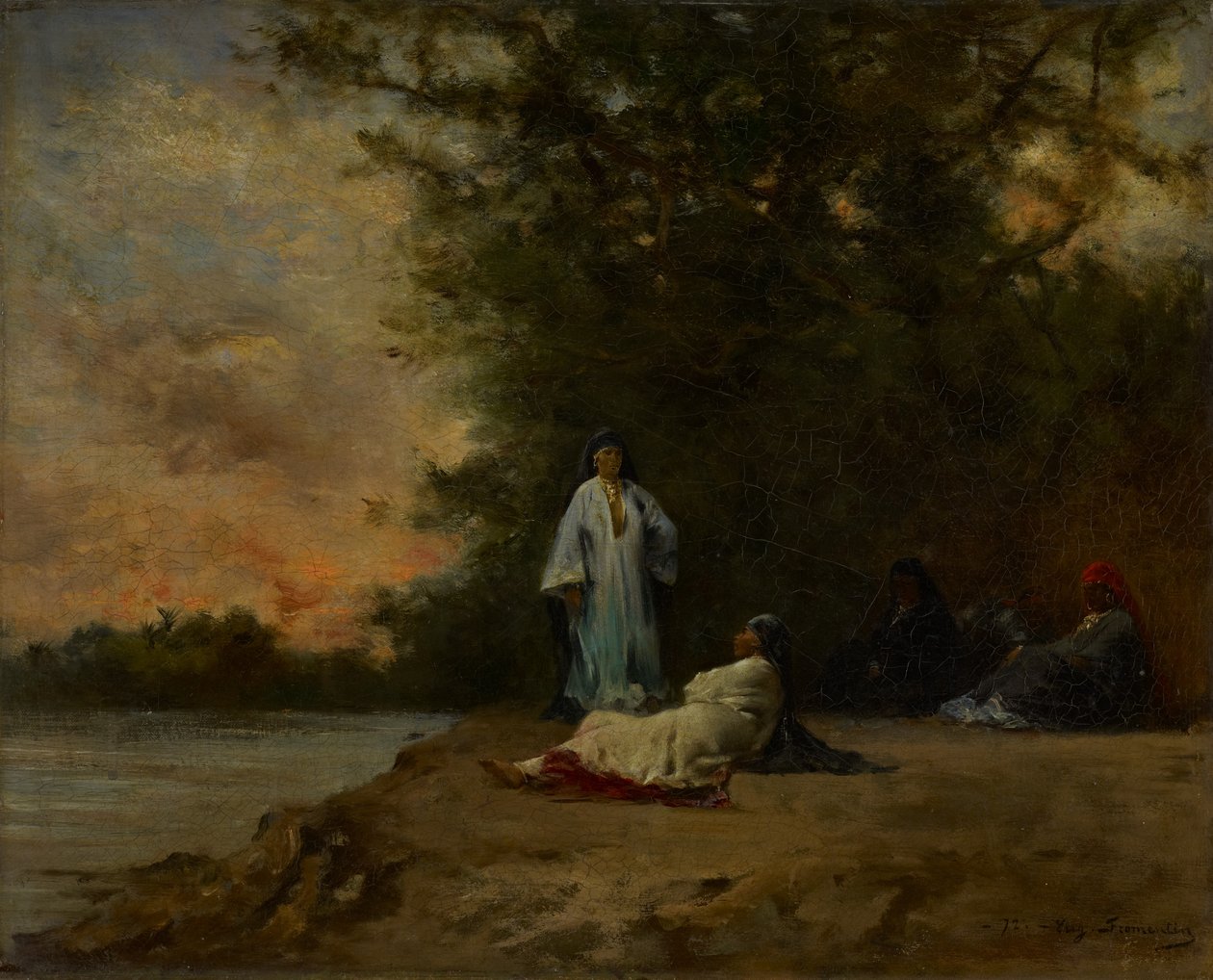 Orientalne, 1871 autorstwa Eugène Fromentin