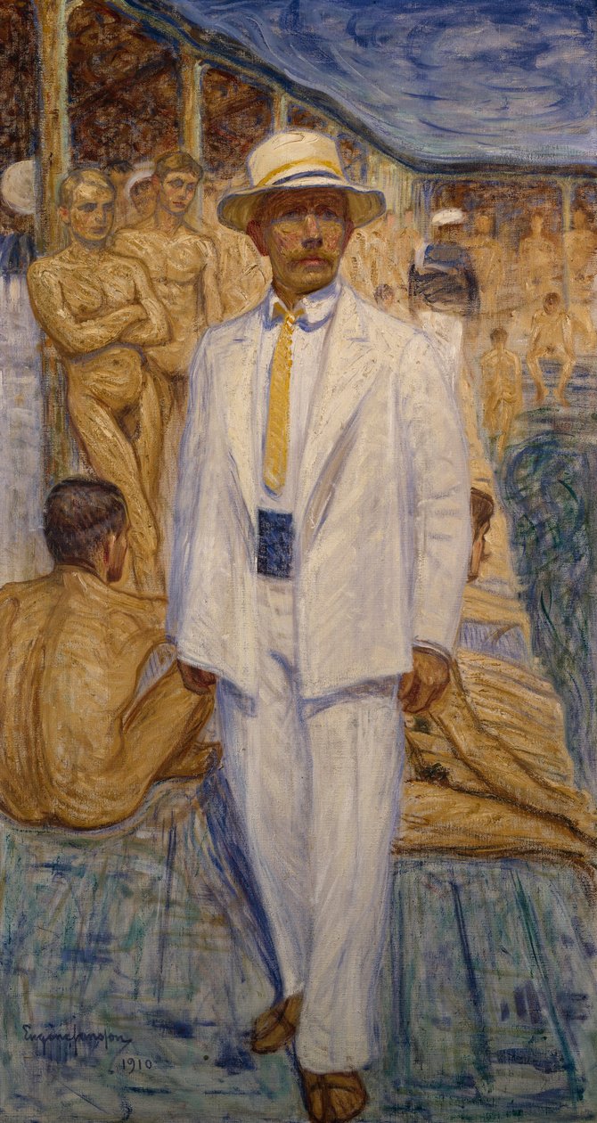 Autoportret autorstwa Eugène Jansson