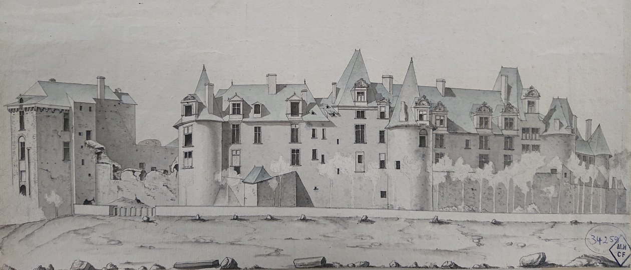 Zamek Châteaubriant autorstwa Eugène