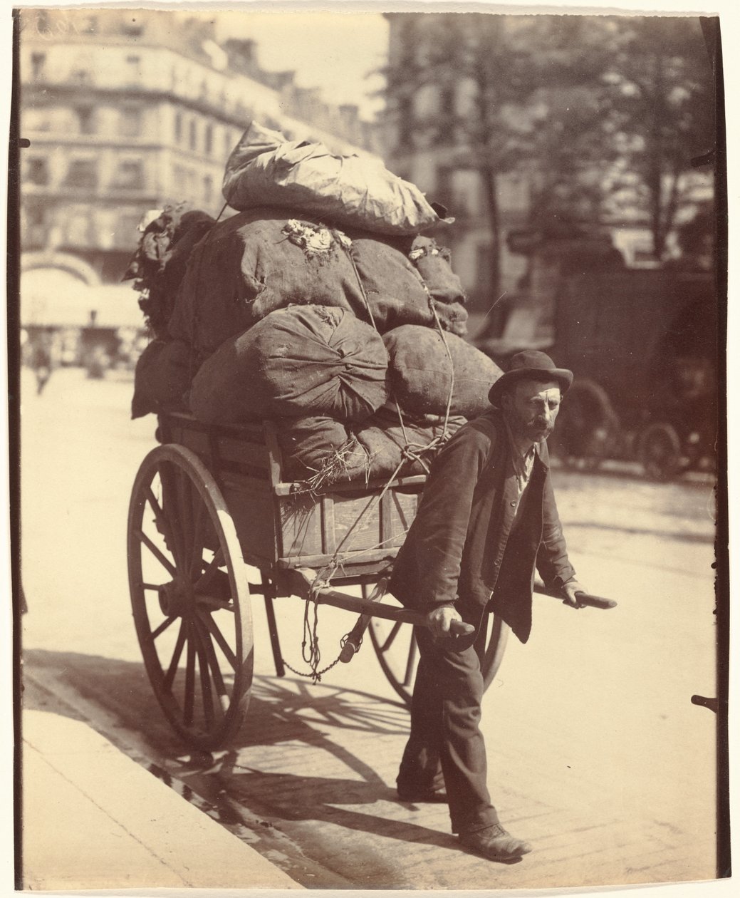 Ragman autorstwa Eugène Atget