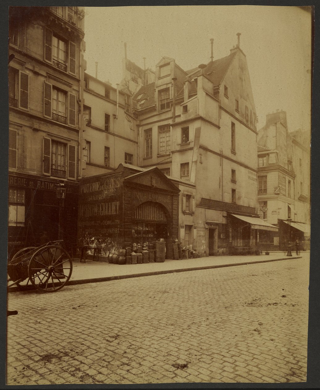 Cour de la Rue des Archives 46 autorstwa Eugène Atget