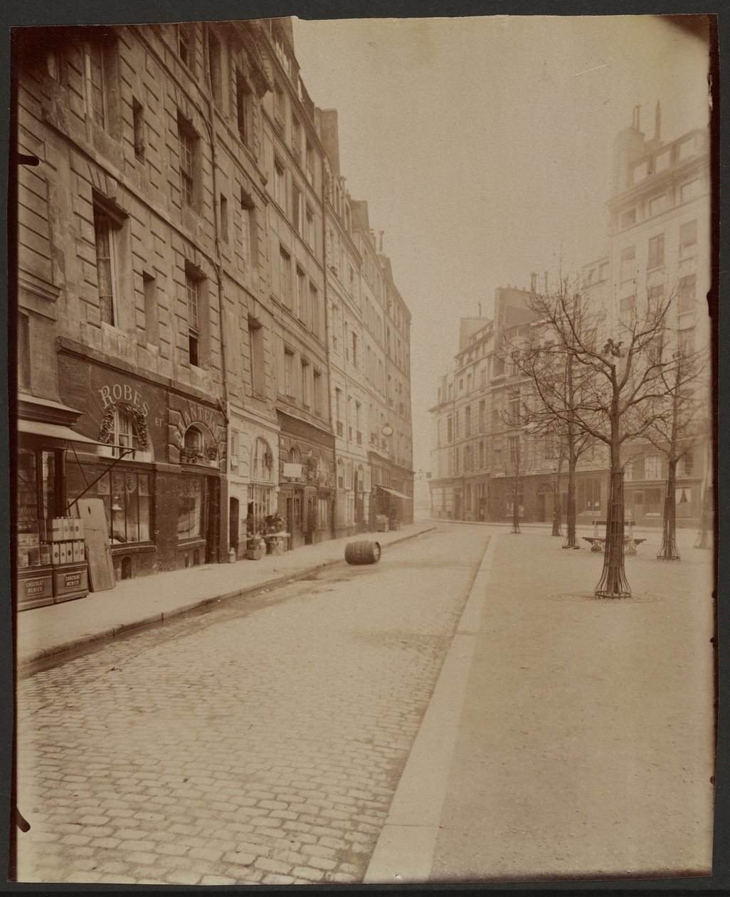 Place Dauphine autorstwa Eugène Atget
