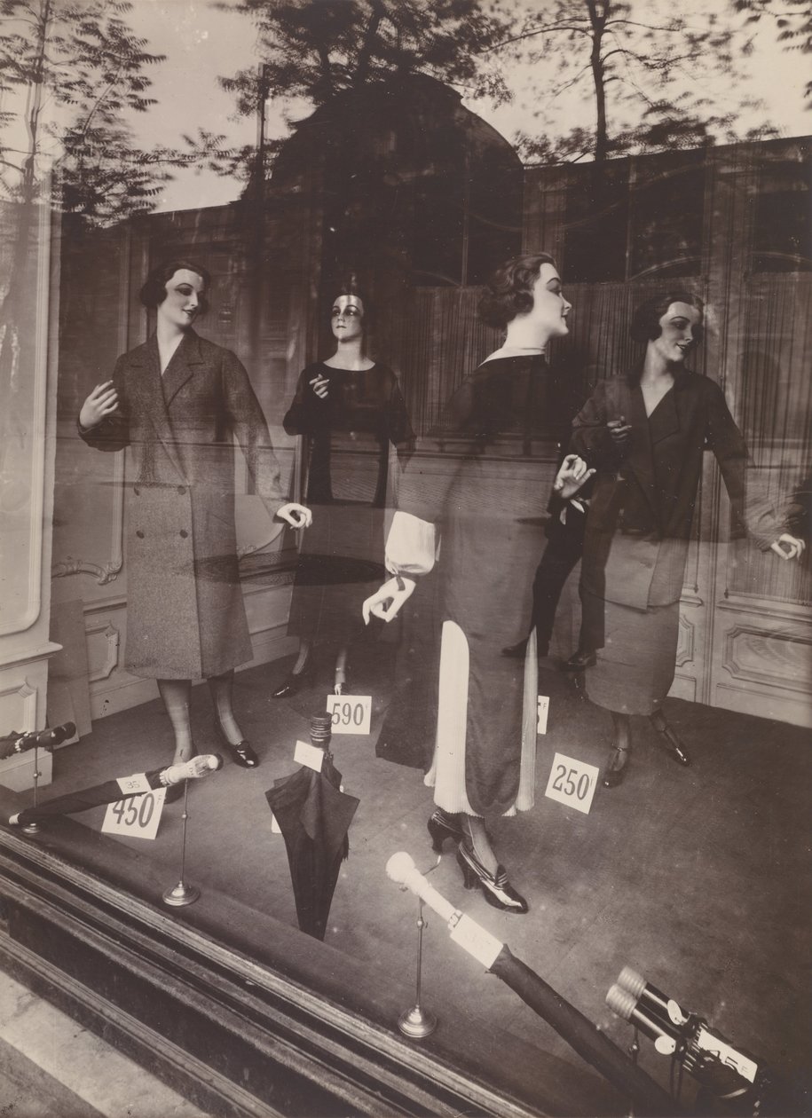 Witryna sklepowa, avenue des Gobelins autorstwa Eugène Atget