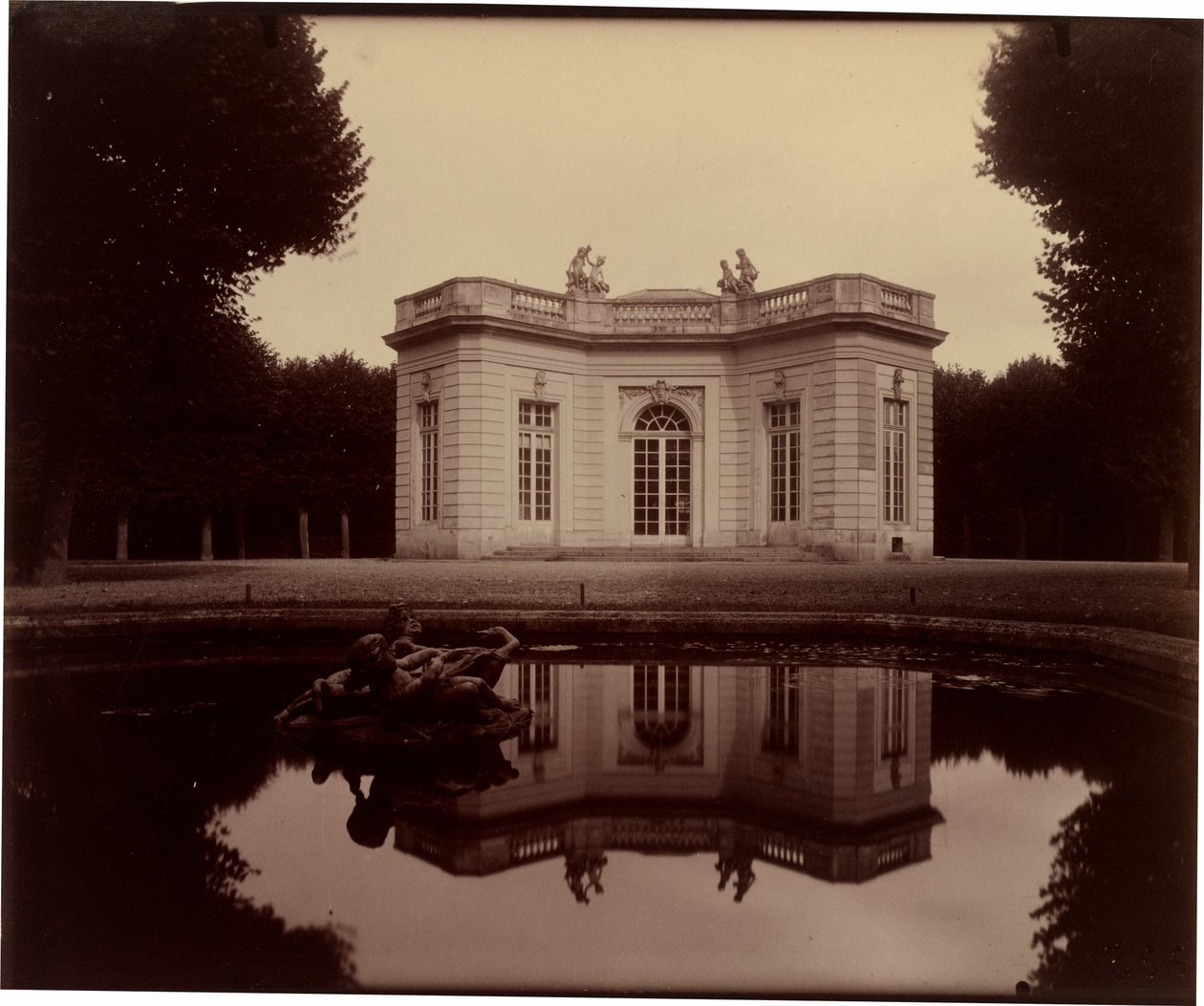 Trianon, Pawilon Francuski autorstwa Eugène Atget