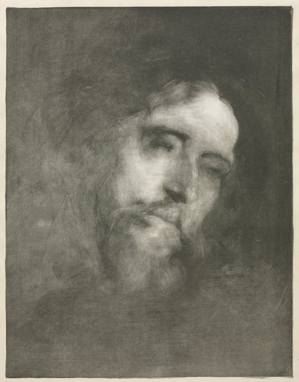 Alfons Daudet autorstwa Eugène Carrière