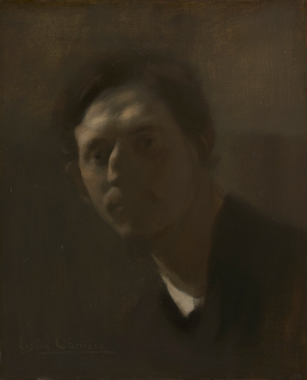 Armand Berton, ok. 1891. autorstwa Eugène Carrière