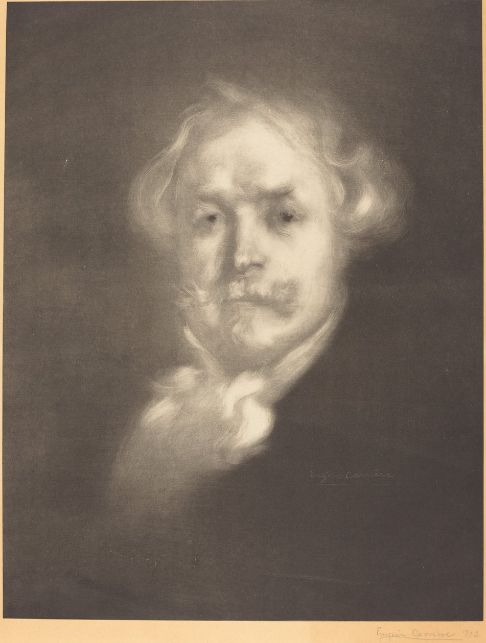 Edmond de Goncourt autorstwa Eugène Carrière