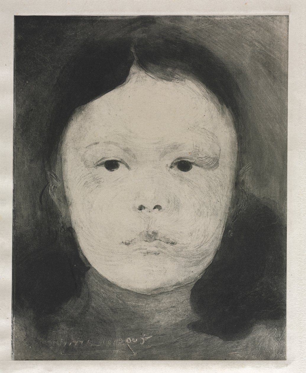 Małgorzata Carriere, 1890. autorstwa Eugène Carrière