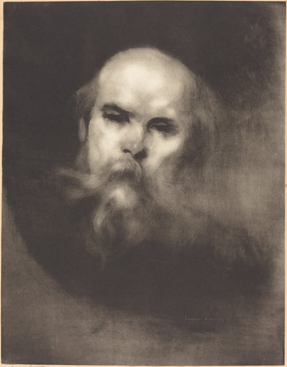 Paul Verlaine autorstwa Eugène Carrière