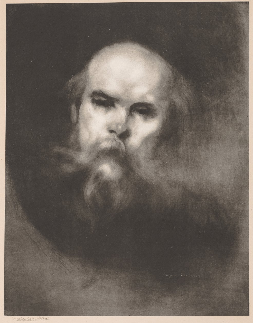 Paul Verlaine autorstwa Eugène Carrière