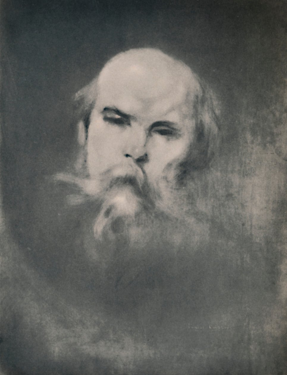 Paul Verlaine, ok. 1891, 1946. autorstwa Eugène Carrière
