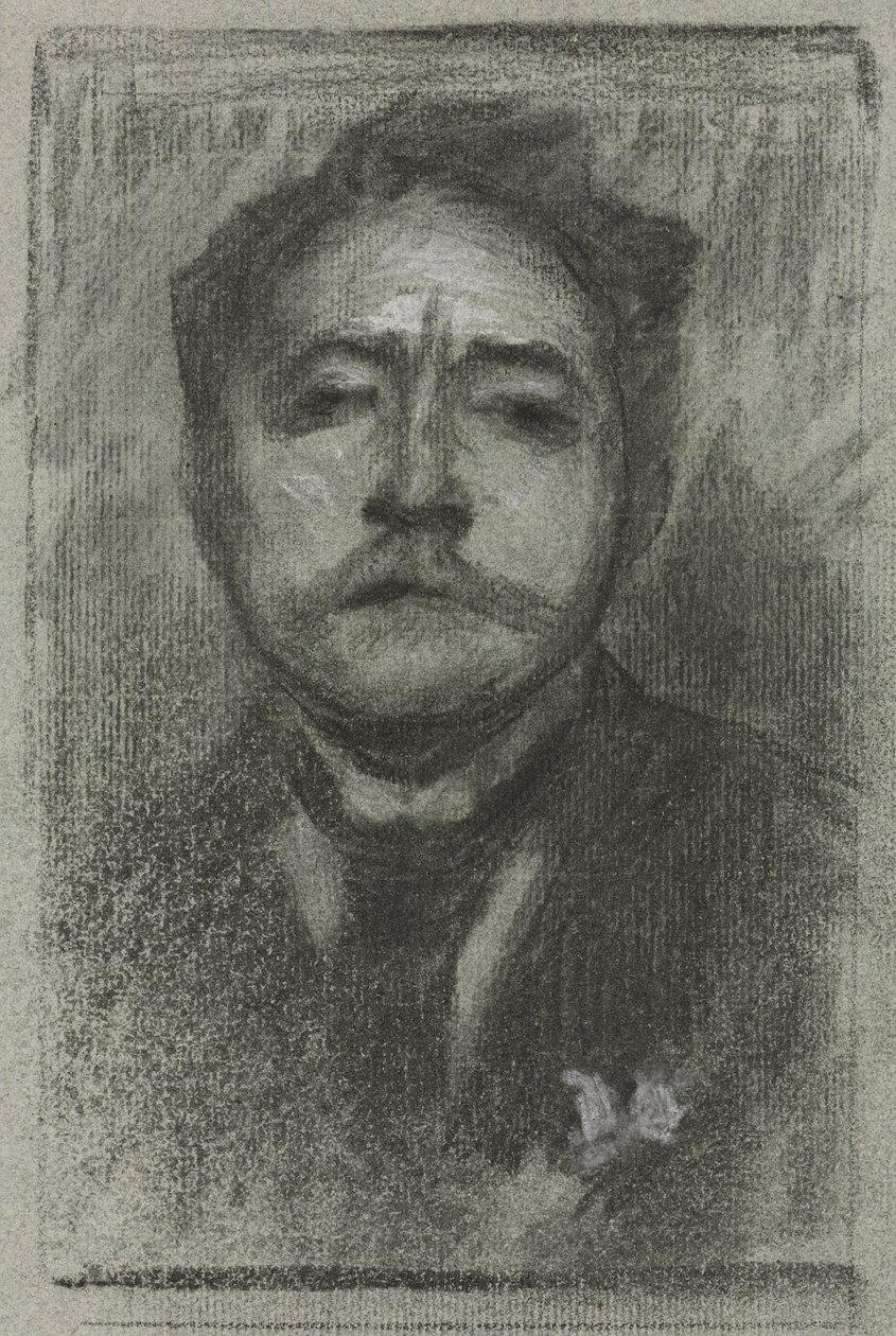 Portret Jeana Ajalberta autorstwa Eugène Carrière