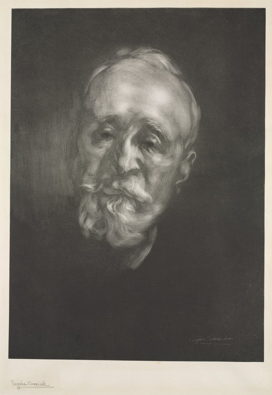 Puvis de Chavannes, 1897. autorstwa Eugène Carrière