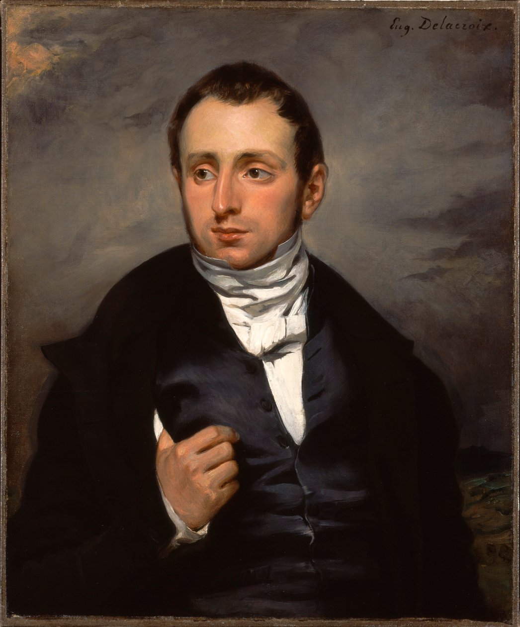 Portret doktora François-Marie Desmaisonsa autorstwa Eugène Delacroix