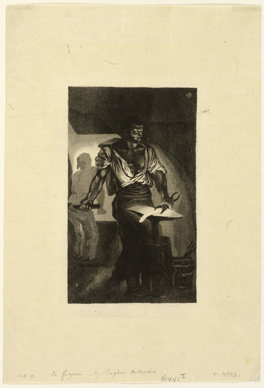 Kowal autorstwa Eugène Delacroix