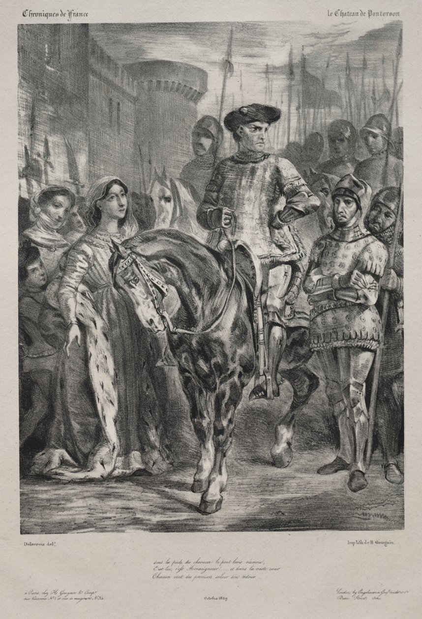 Duguesclin autorstwa Eugène Delacroix