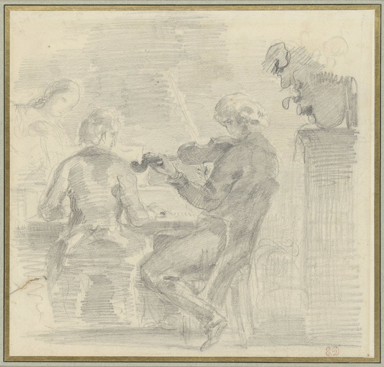 Firma tworząca muzykę autorstwa Eugène Delacroix