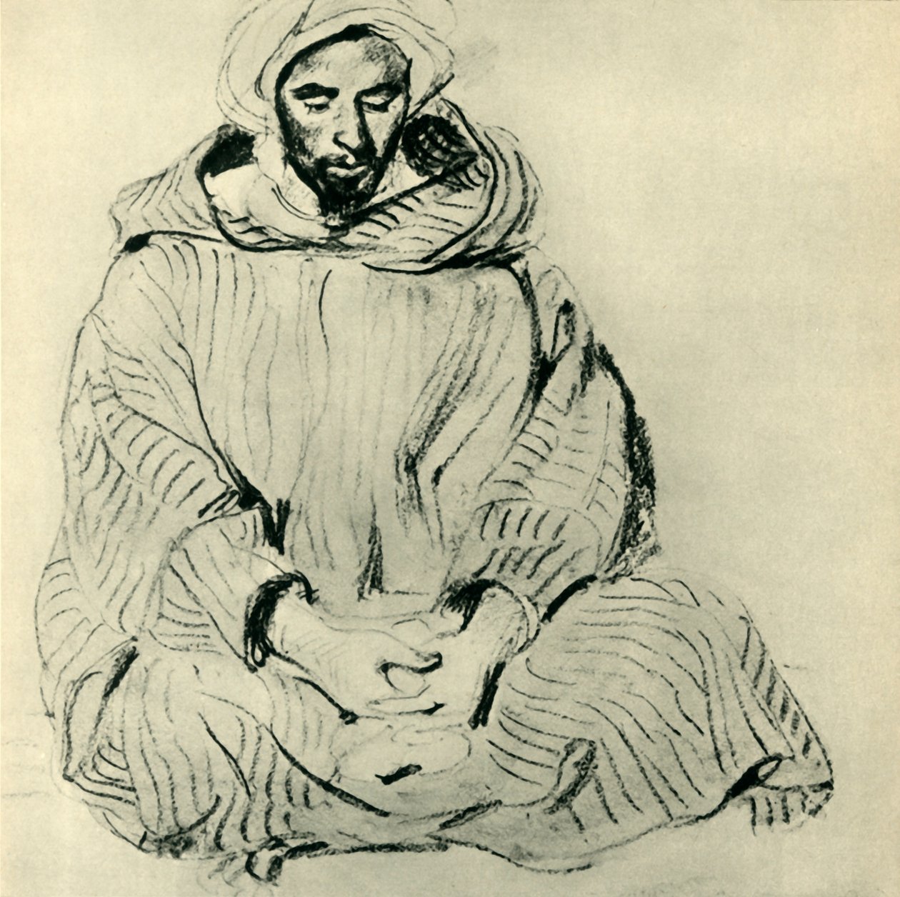 Modlący się Arab, 1832, 1943. autorstwa Ferdinand Victor Eugene Delacroix