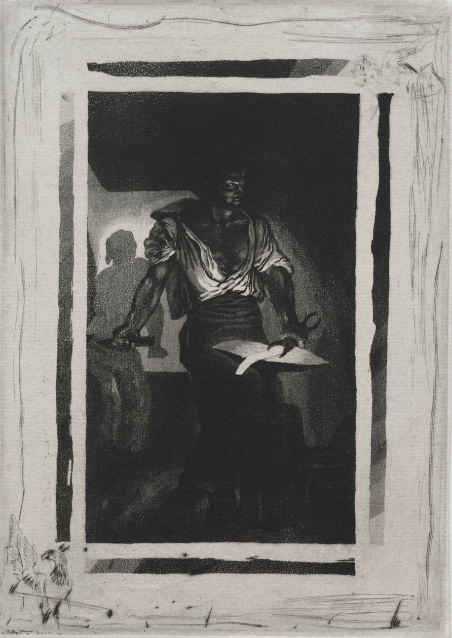 Kowal autorstwa Eugène Delacroix