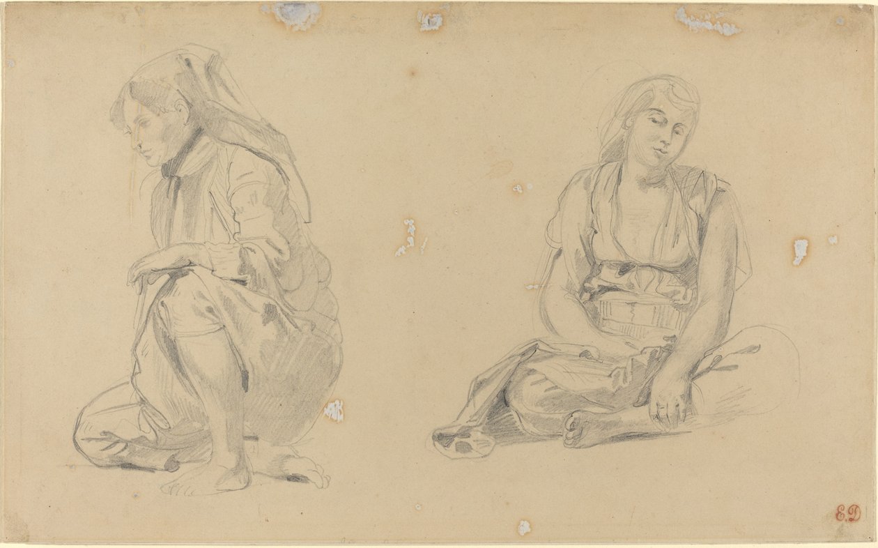 Kobiety z Algieru autorstwa Eugène Delacroix