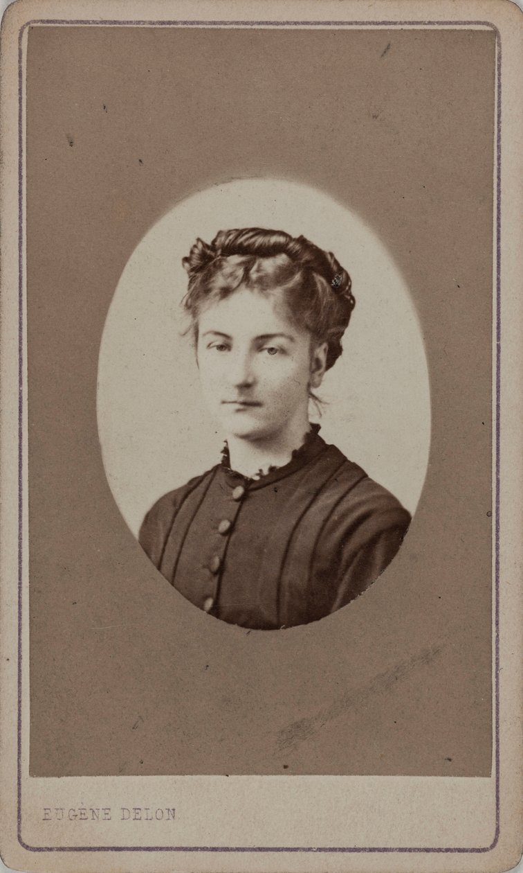 Portret Jane Dieulafoy 1851-1916, c. 1880. autorstwa Eugène Delon