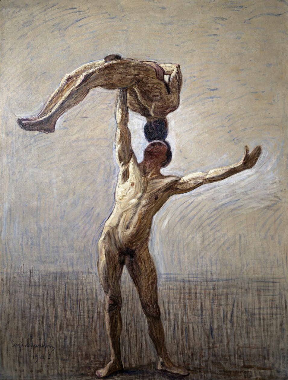 Sportowcy, 1912 autorstwa Eugène Jansson