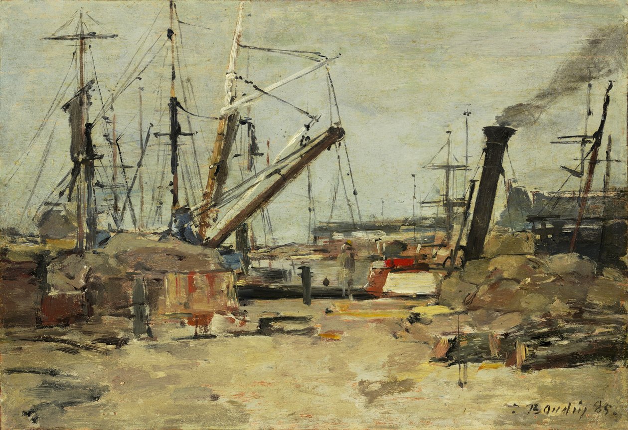 Trawlery autorstwa Eugene Louis Boudin