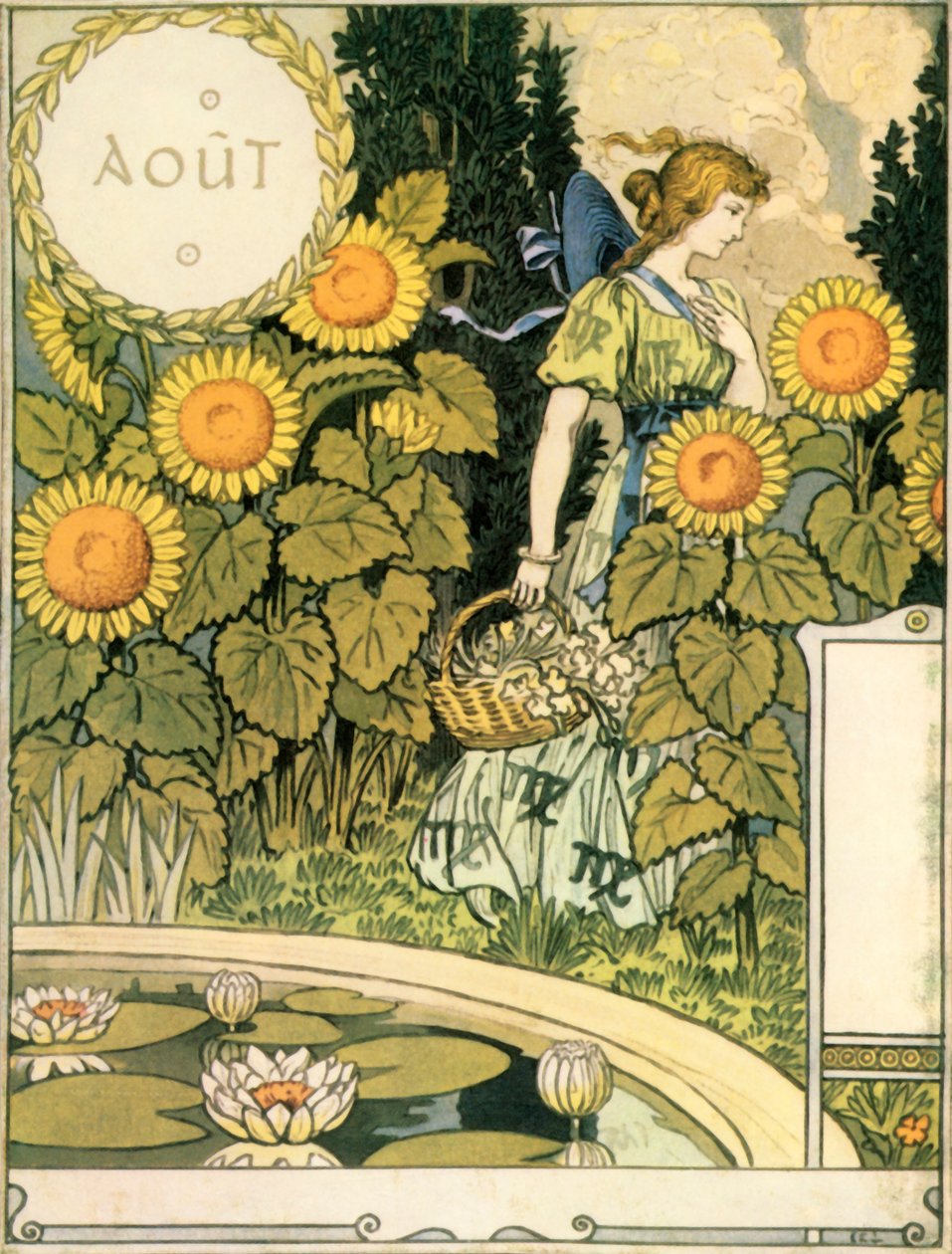 Sierpień 1896. autorstwa Eugene Grasset