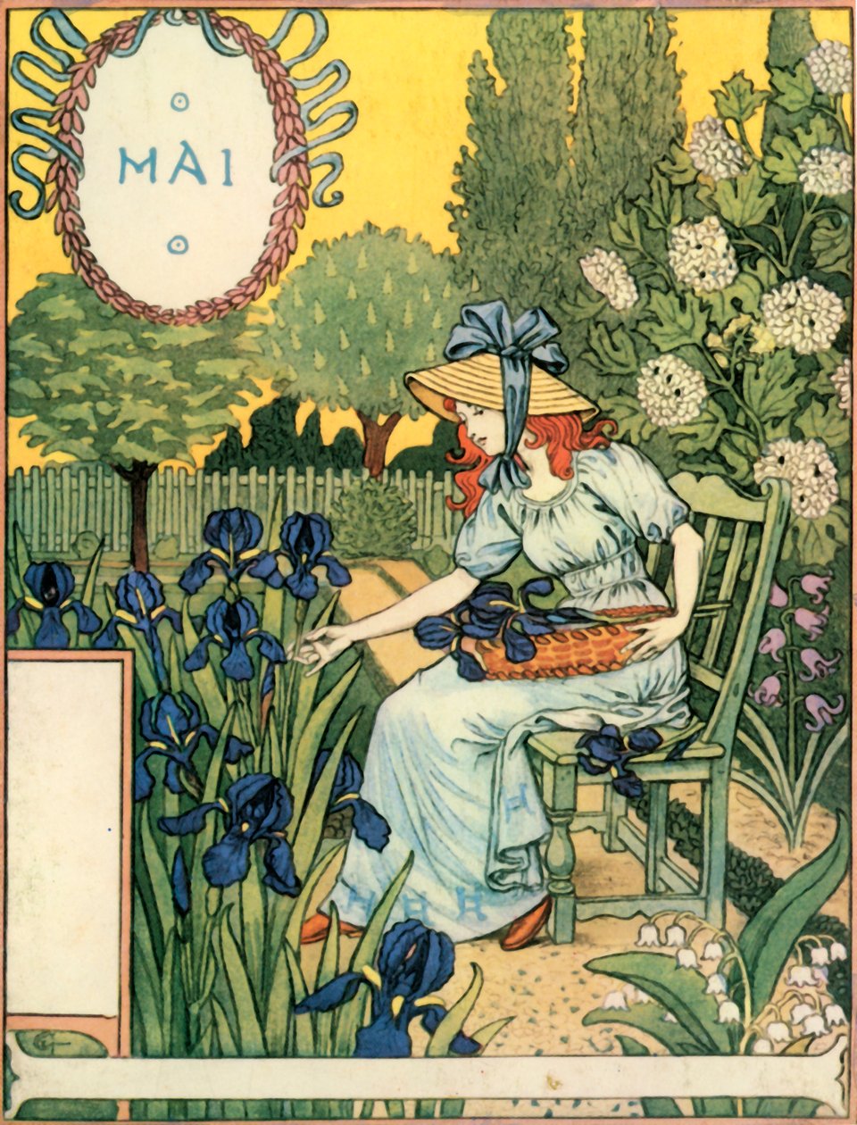 Maj 1896. autorstwa Eugene Grasset