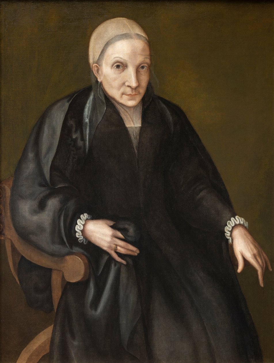 Portret teściowej artysty autorstwa Europa Anguissola
