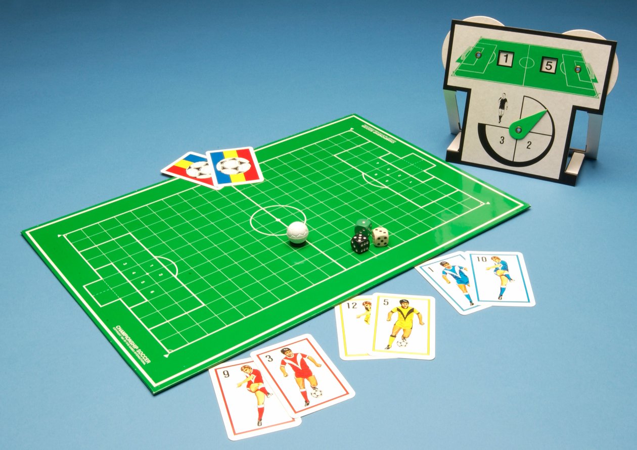 Gra planszowa Championship Soccer (media mieszane) autorstwa European
