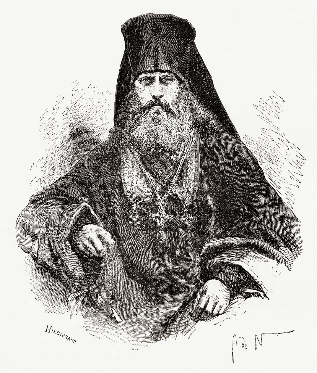 Feofan Prokopowicz, ze „Świata w twojej dłoni”, wyd. 1878 autorstwa European School