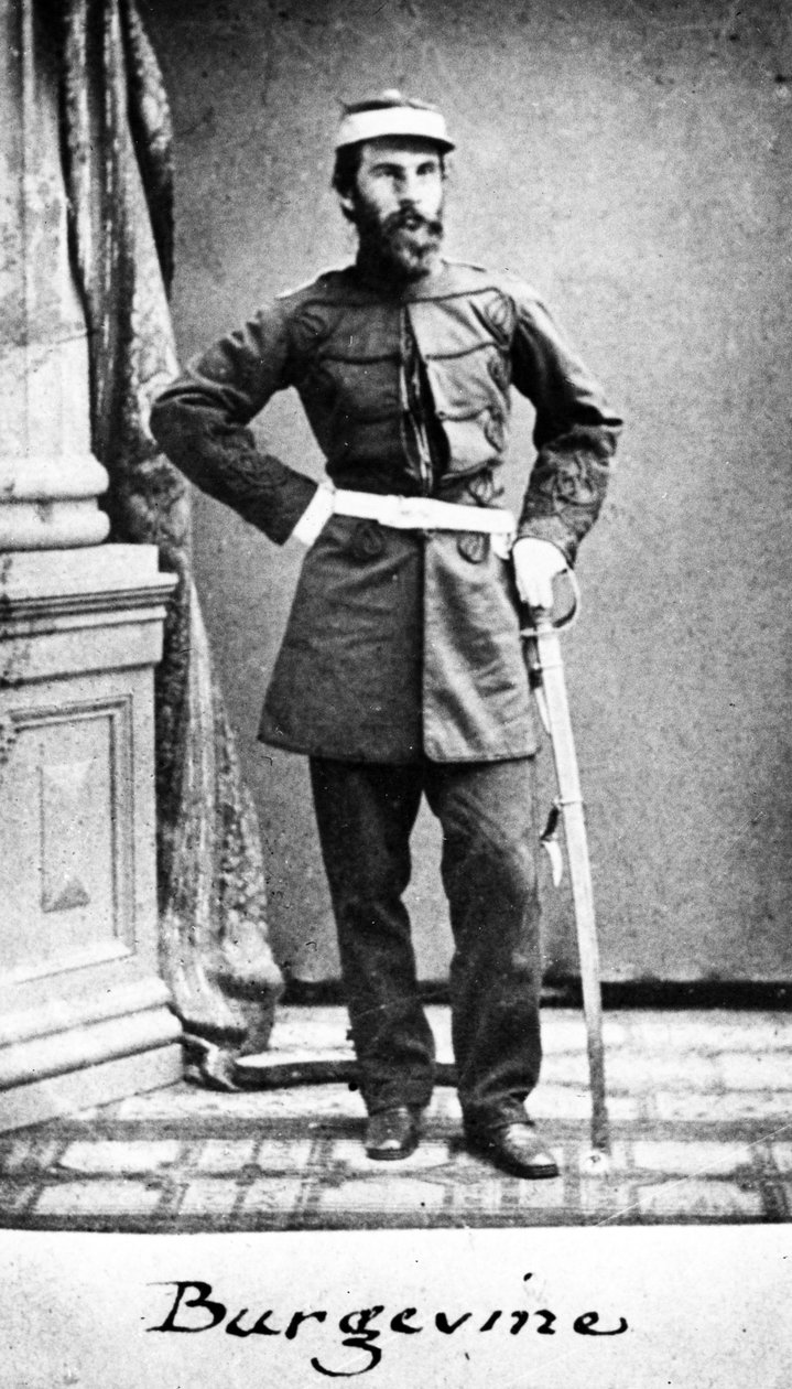 Henry Andres Burgevine, ok. 1860 r autorstwa European Photographer