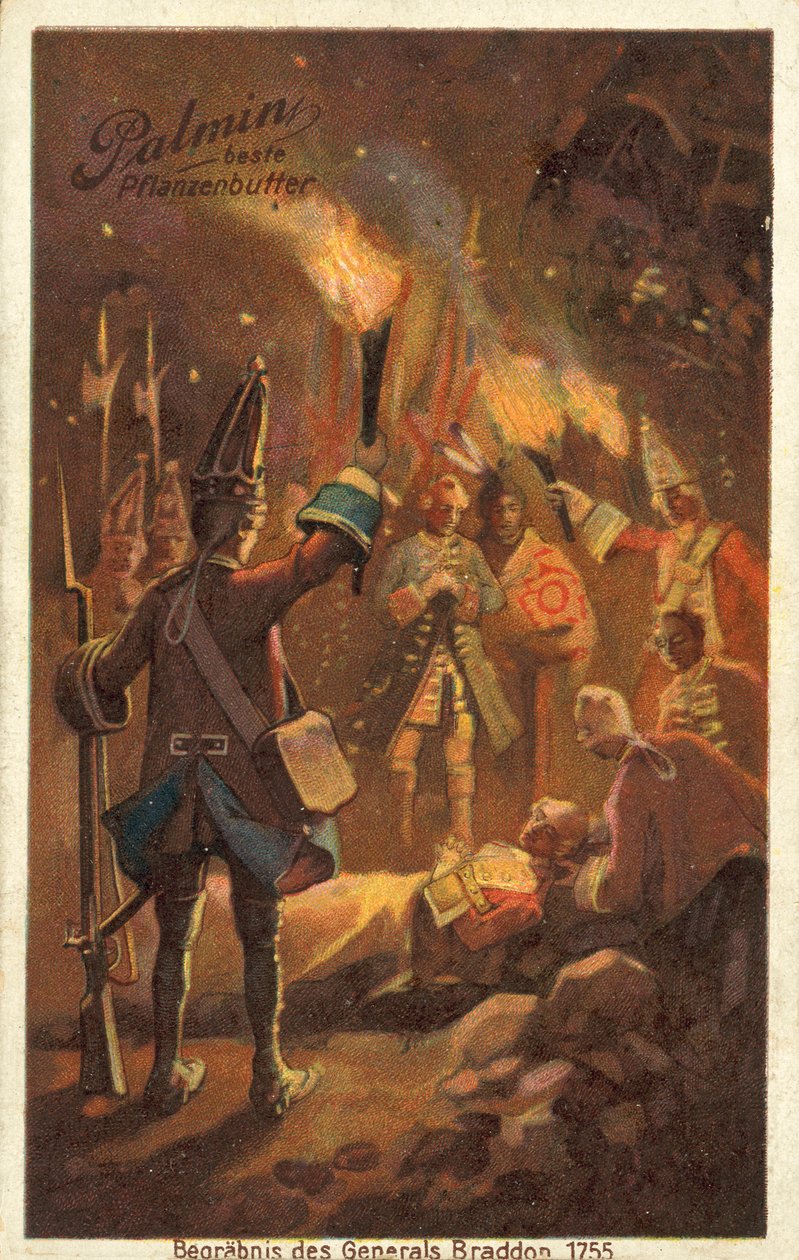 Słynne momenty z historii Ameryki (kolorowa litografia) autorstwa European School