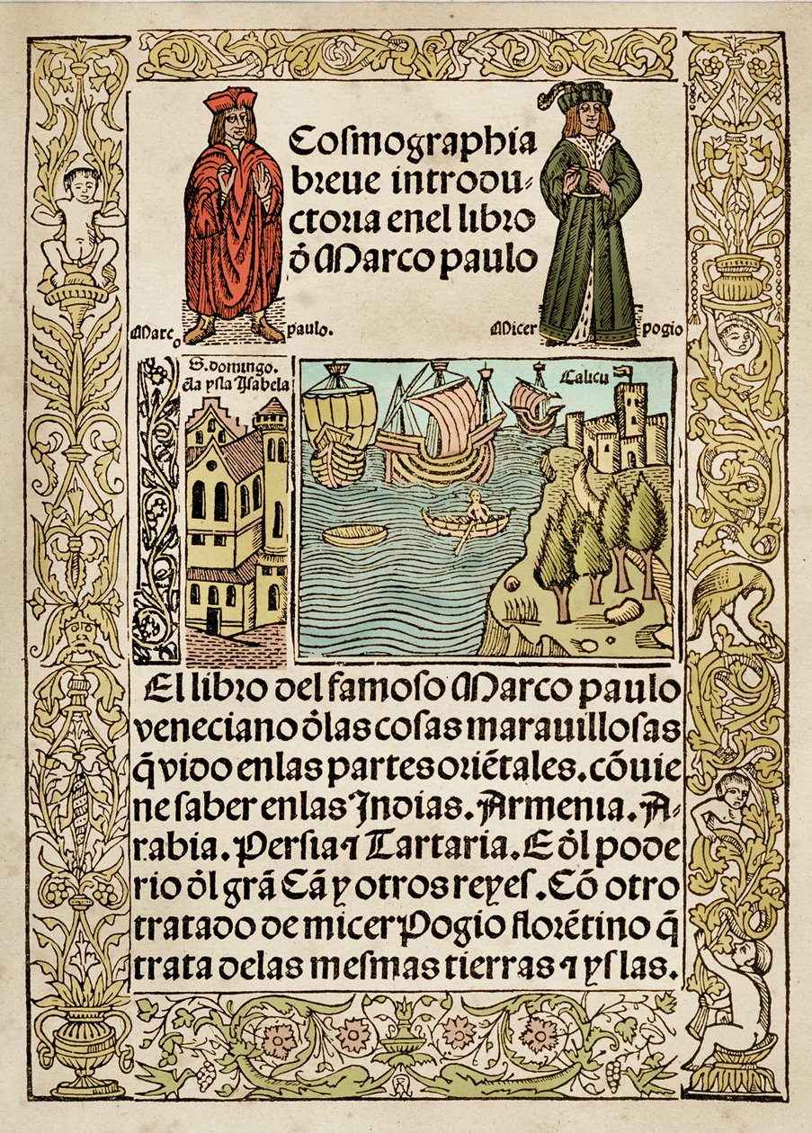 Fronispiece to Marco Polo