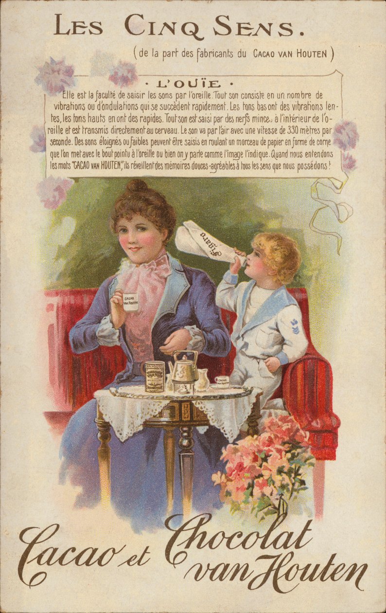 Słuch (chromolitho) autorstwa European School