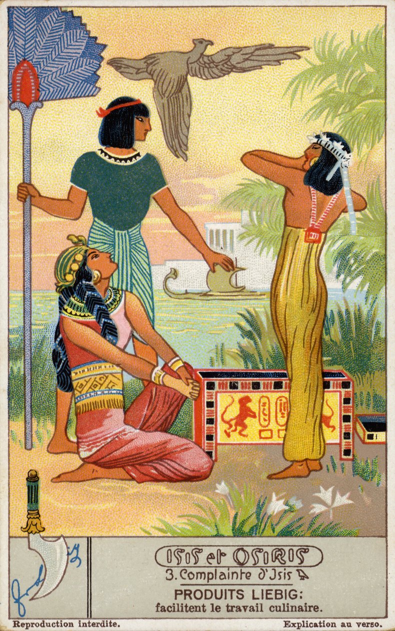 Lament Izydy (chromolitho) autorstwa European School