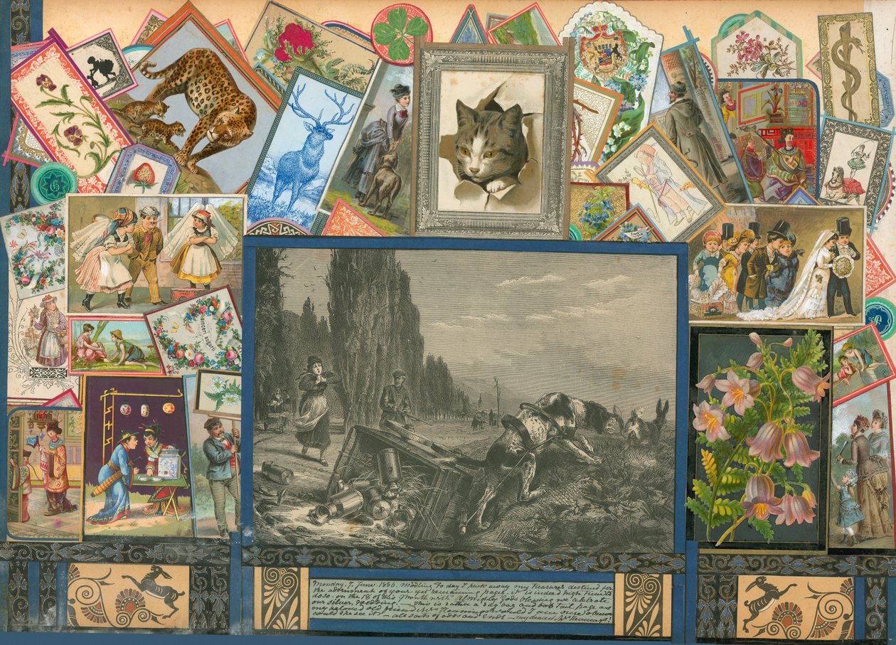 Strona z Sammelsurium, tom III (materiał drukowany) autorstwa European School