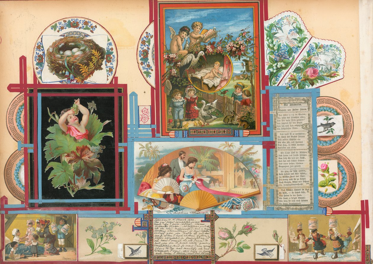 Strona z Sammelsurium, tom III (materiał drukowany) autorstwa European School
